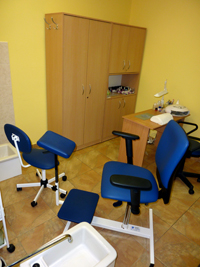 Interiér dámského kadeřnictví Hana - pedikúra, manikúra, nehtová modeláž