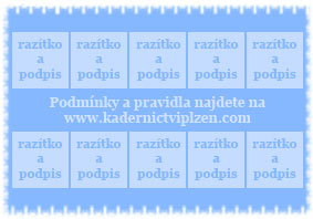 Zadní strana věrnostní karty